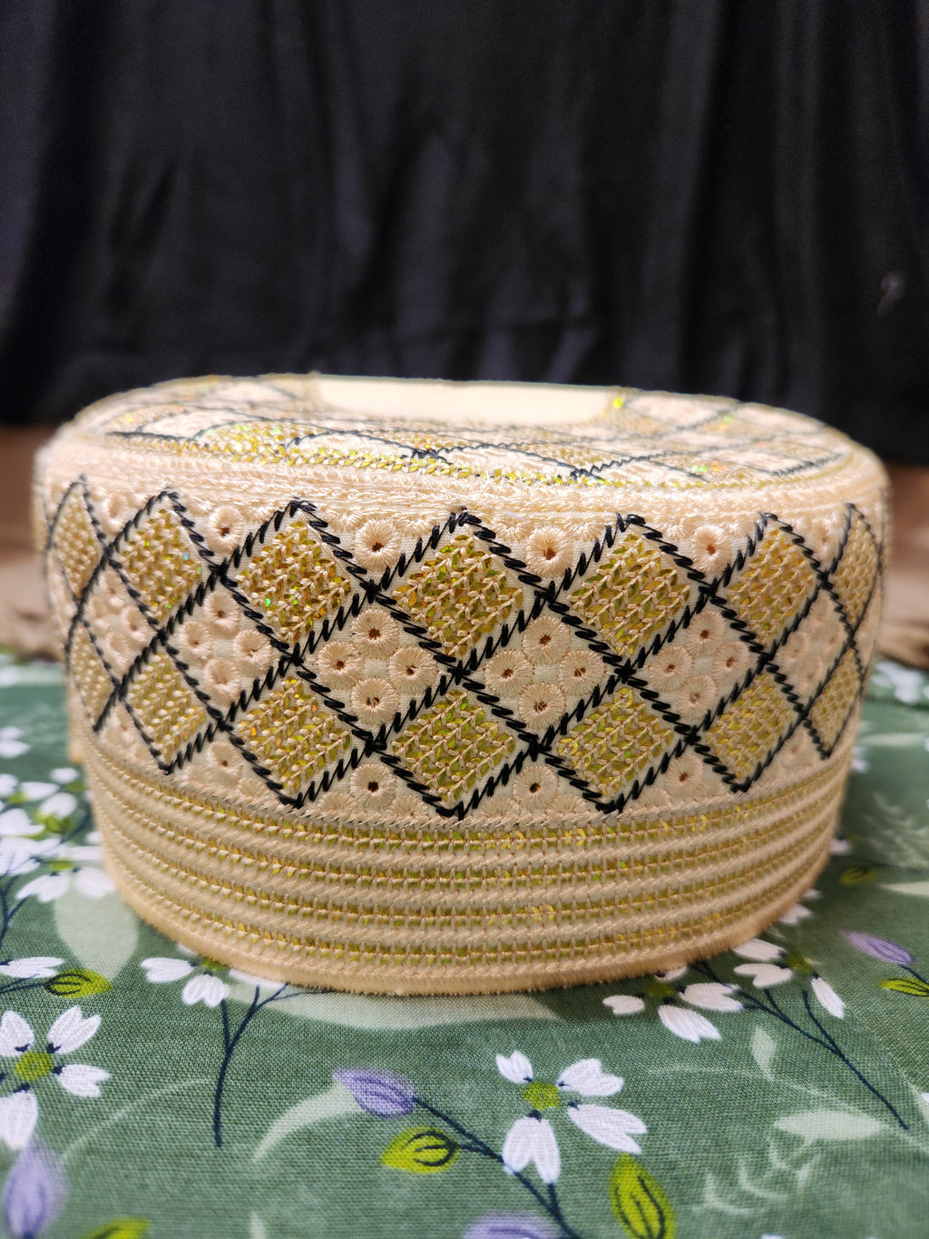 👉 Comfortable Cotton embroidered prayer Cap 👈