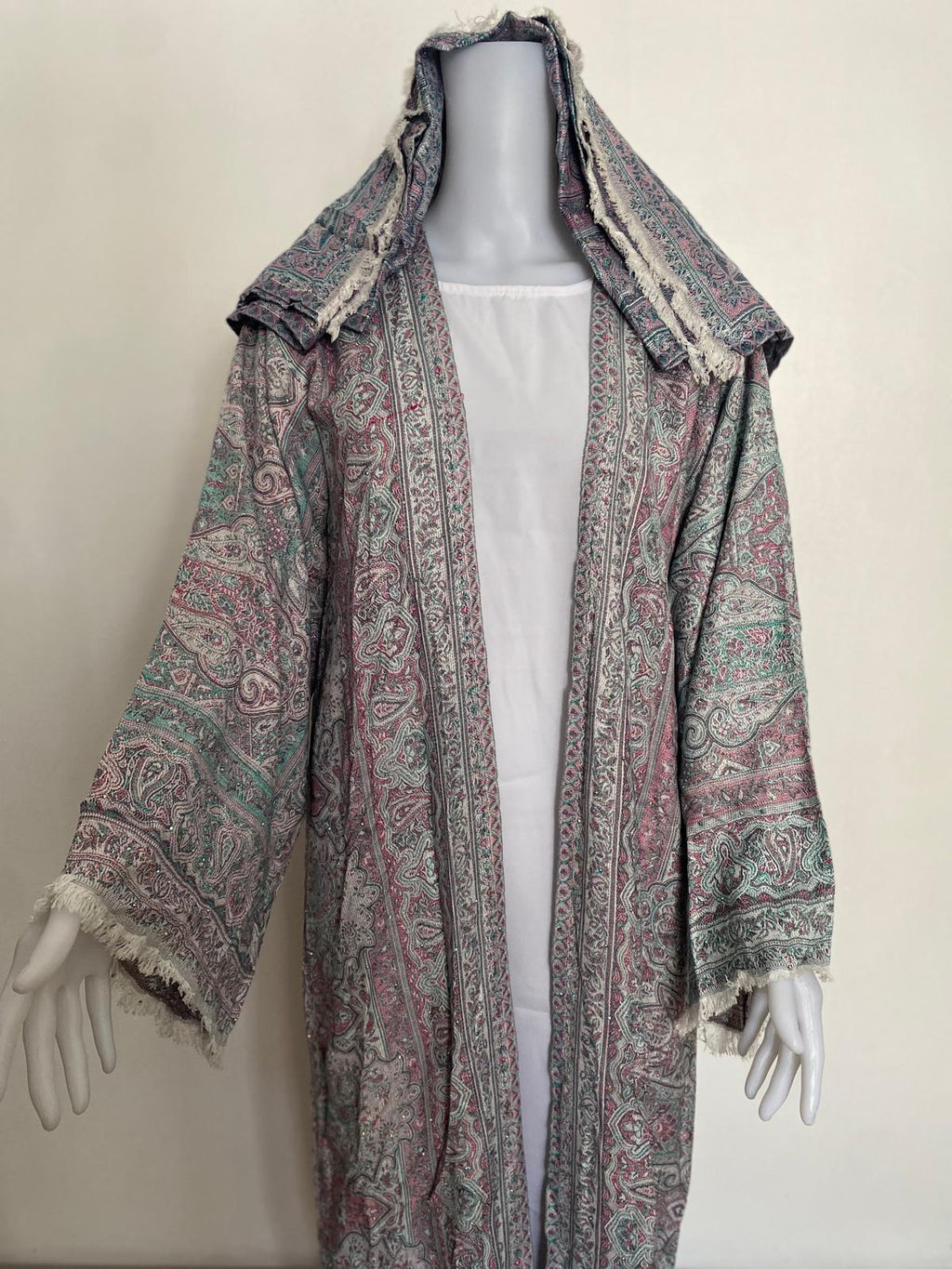 Luxury Dubai Style 3-Piece Pashmina Abaya Set