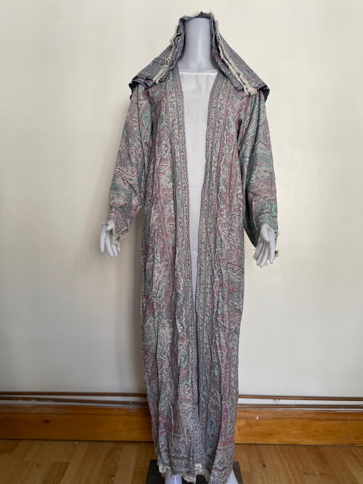 Luxury Dubai Style 3-Piece Pashmina Abaya Set