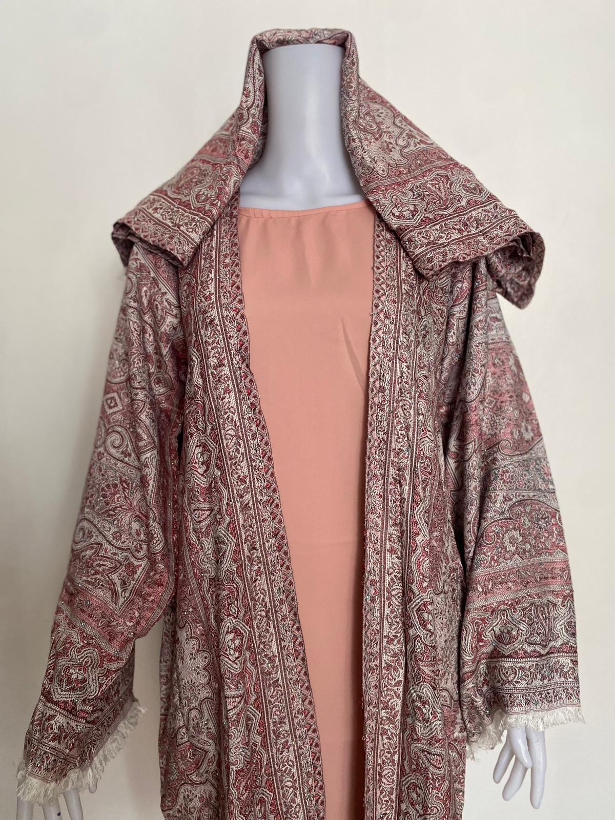 Luxury Dubai Style 3-Piece Pashmina Abaya Set